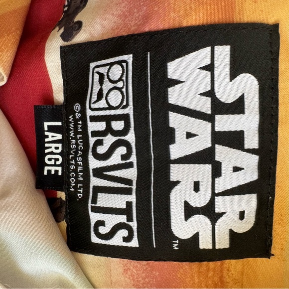 Colorful Cartoon Print Button-Up Shirt - Picture 4 of 4